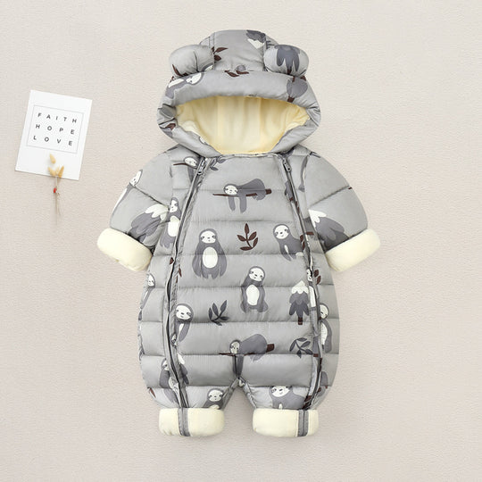 Baby winter white down jacket