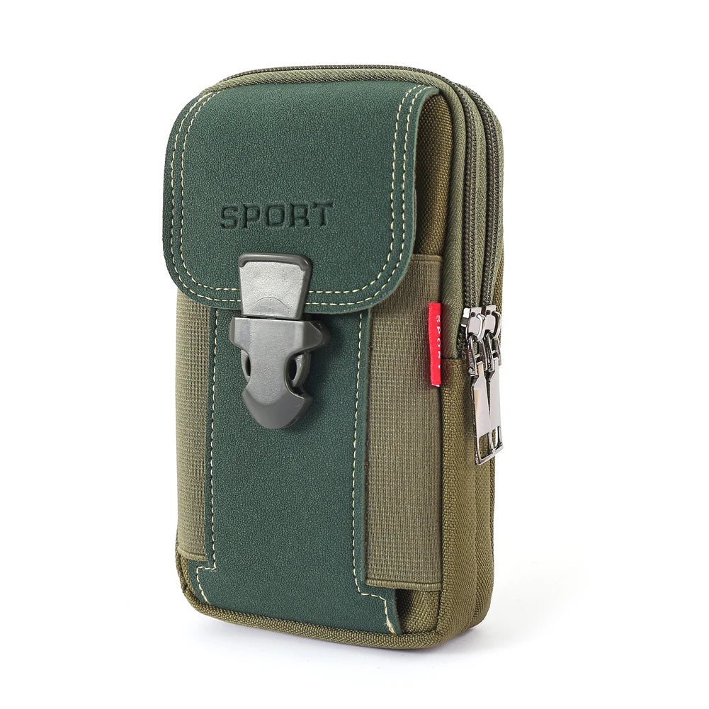 Man Belt Pouch Mobile Phone Bag for Men