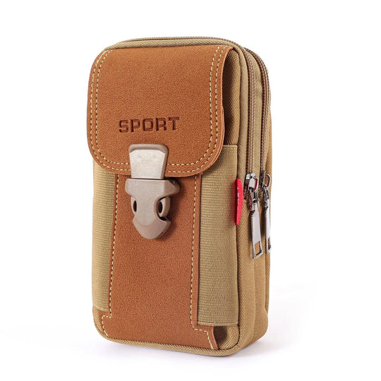 Man Belt Pouch Mobile Phone Bag for Men