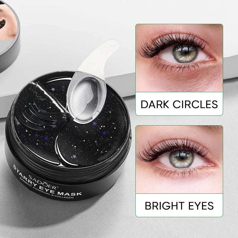60PCS Eye Masks Anti Wrinkles Anti Aging Lift Remove Dark Circles Collagen